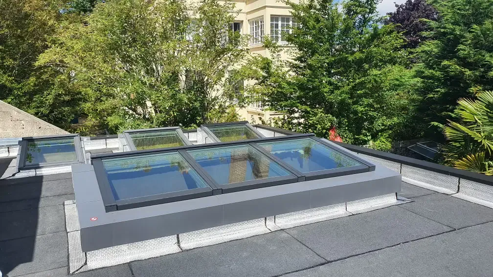Pose de velux et de verrière au Havre